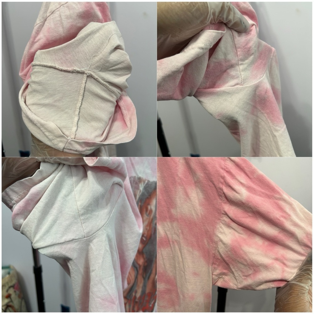 Aaliyah Pink Tie Dye Graphic Tshirt Size Large - "Ashlee" - Picture 11 of 16